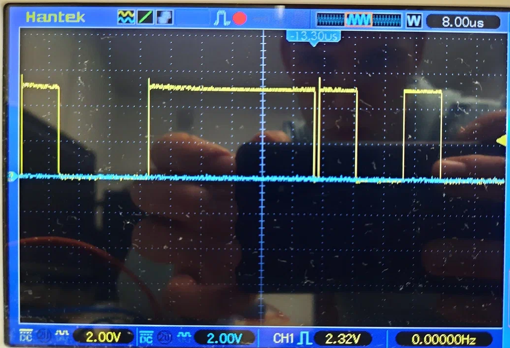 某些步进脉冲的持续时间比 <img loading=