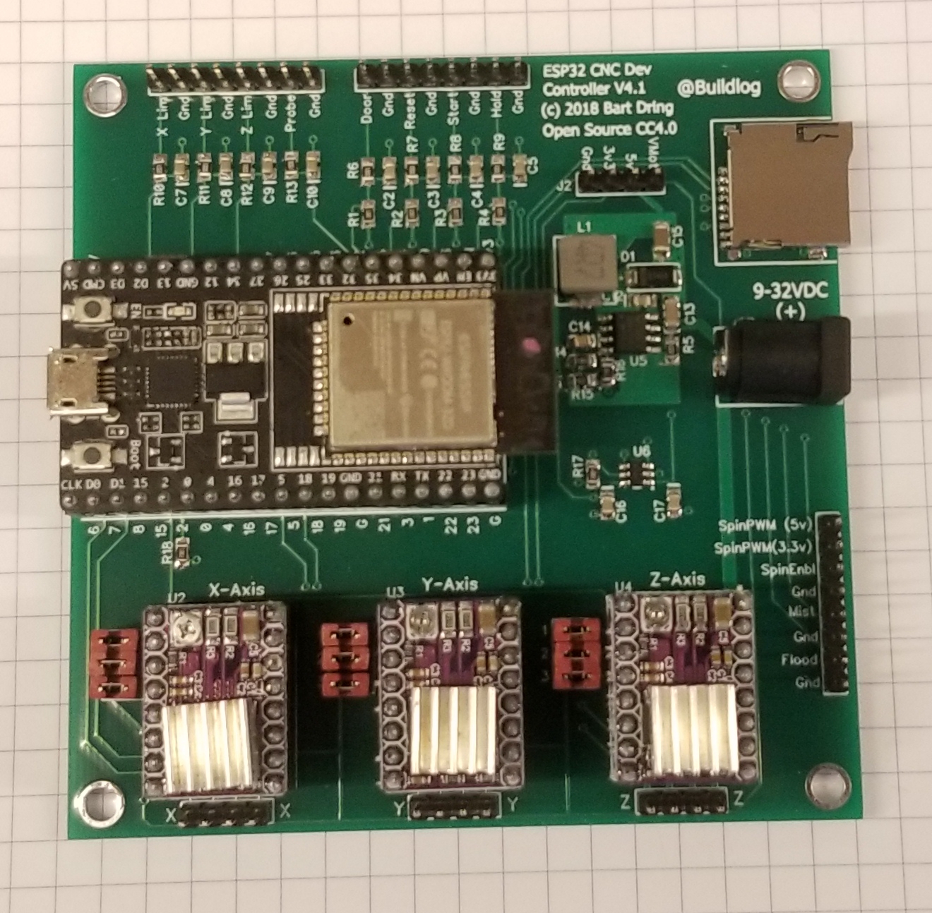 与 Grbl_ESP32 一起使用的硬件