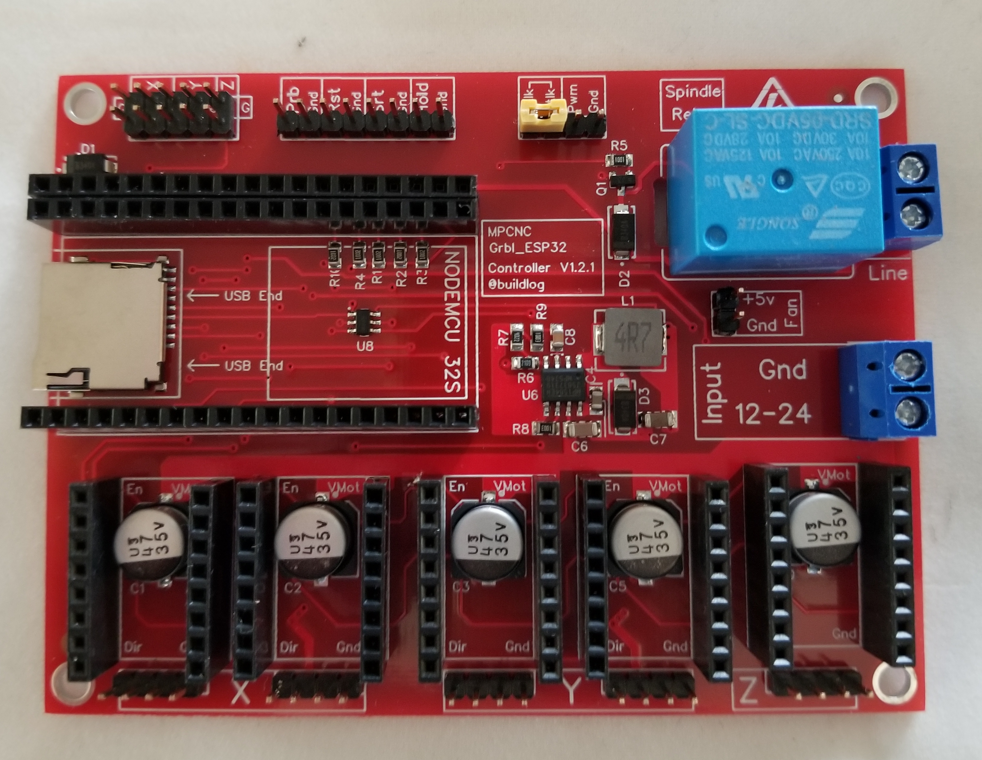 与 Grbl_ESP32 一起使用的硬件